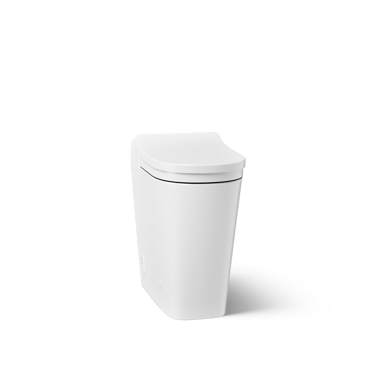 KOHLER K-34281-0 Leap K-34281 Leap One-piece Elongated Smart Toilet with Front Bidet Wand Technology Dual-flush