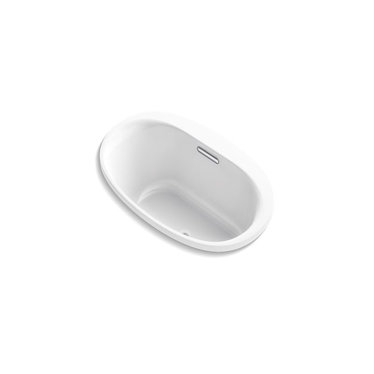 KOHLER K-5714-VBW Underscore 59-1116 x 35-58 drop-in VibrAcoustic bath with Bask heated surface