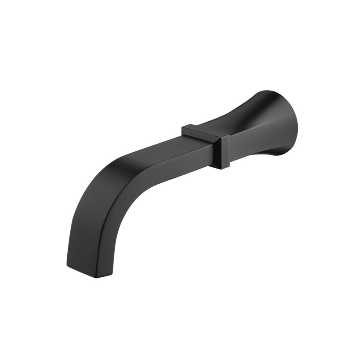 Serie 230 Tub Spout - Wall Mount - 8 BrassMatt Black