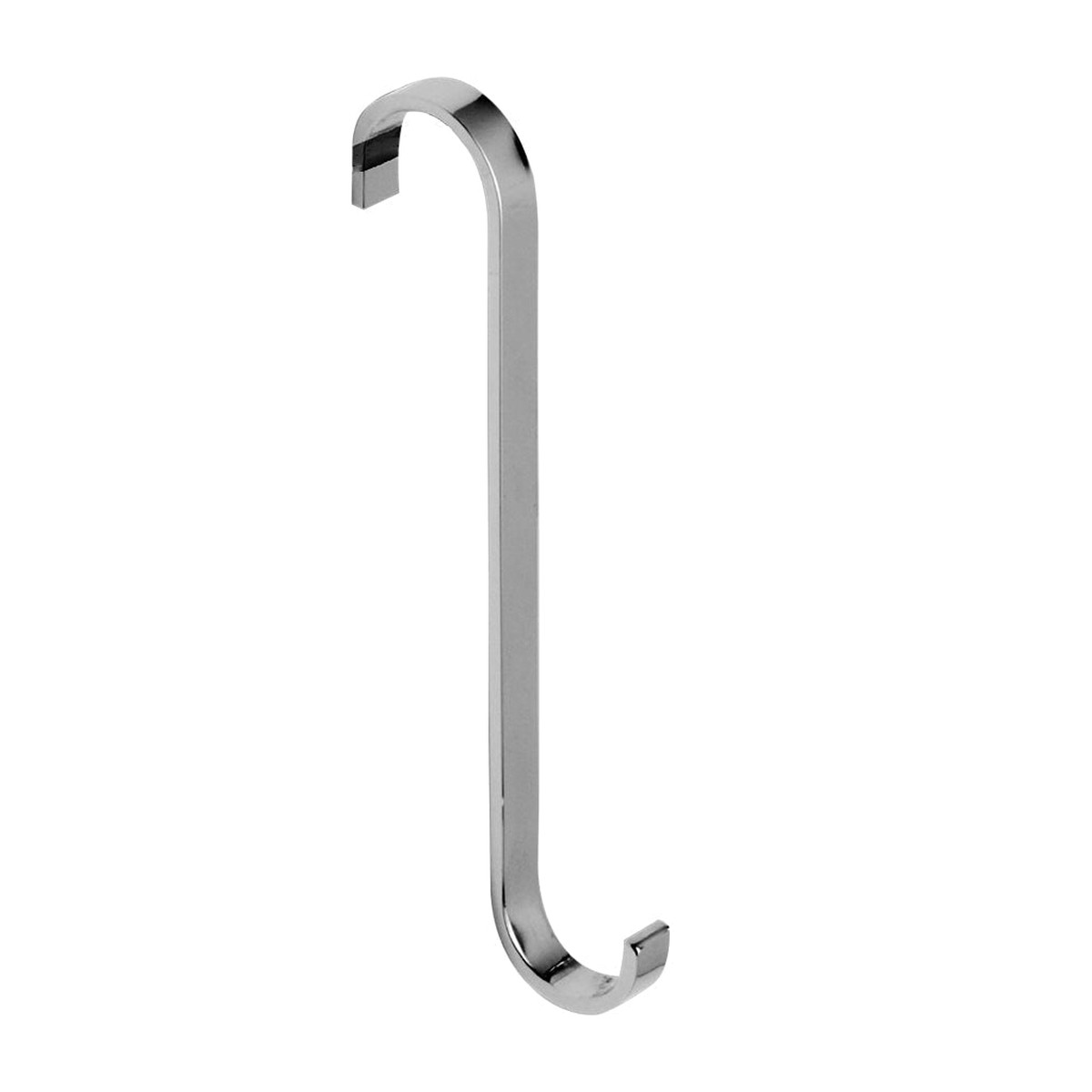 Universal Single Hook - Wall Mount - 5 BrassPolished Chrome