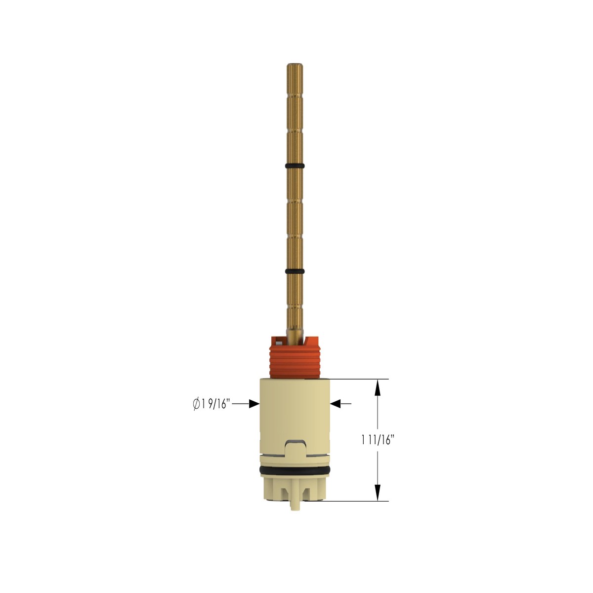 40mm Pressure Balance Valve Cartridge (From 2017 to Present) 1-130