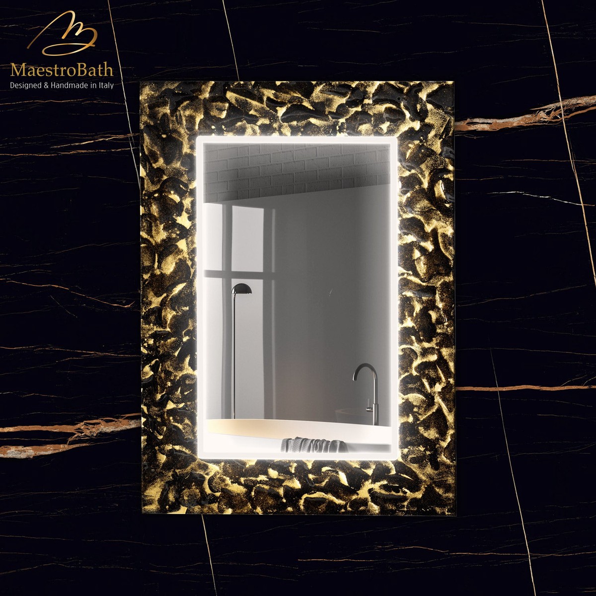 Artistic Luxury LED Mirror