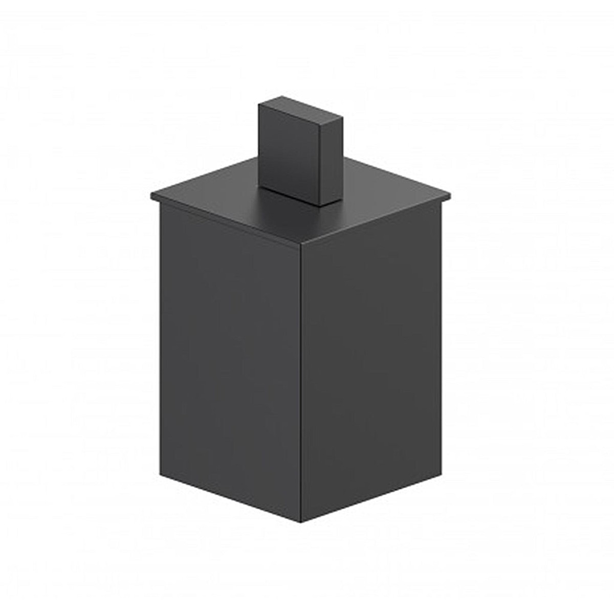 Berlin Large Cotton Box - Free Standing - 7 BrassMatt Black