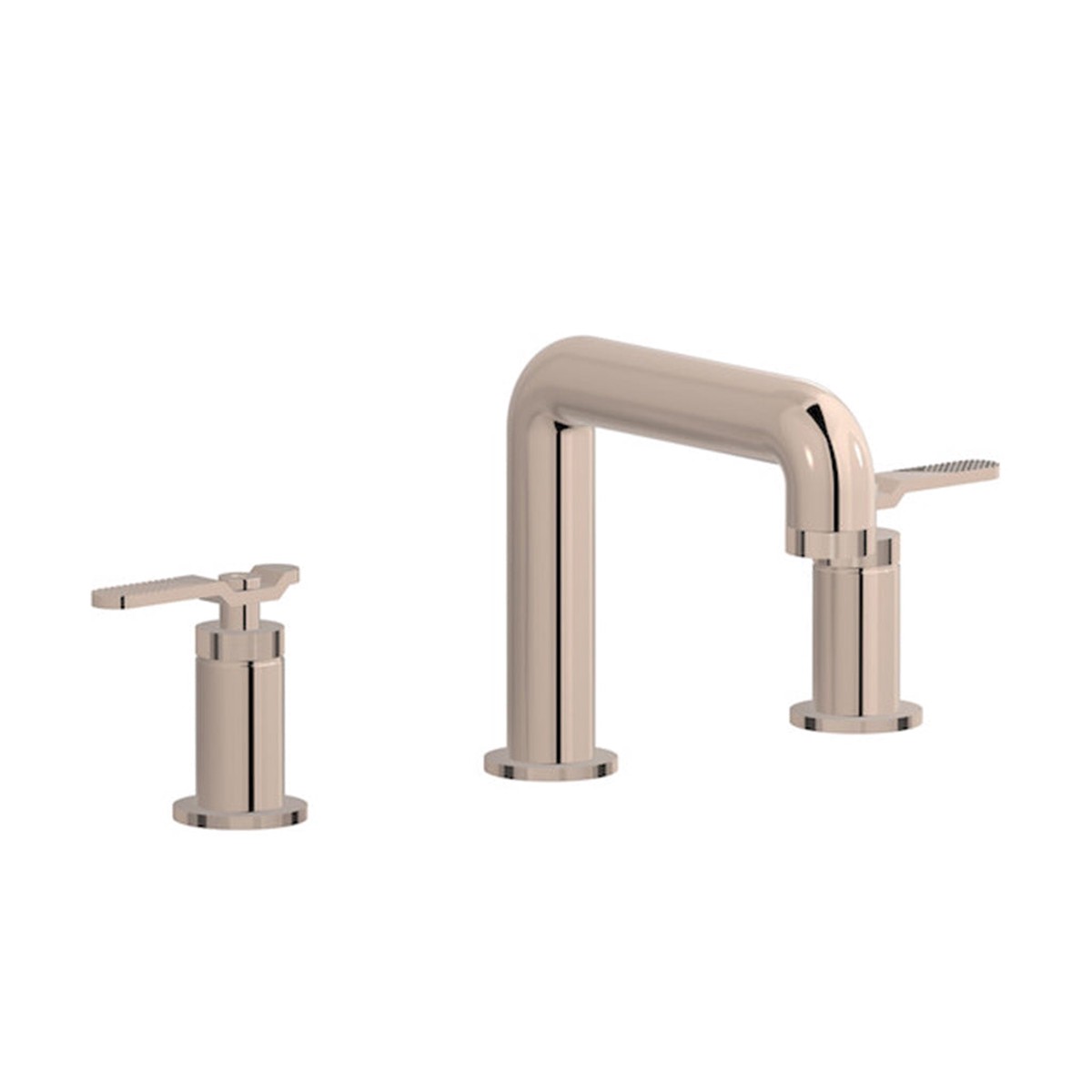 Bold Bathroom Faucet - Widespread - 8 BrassRose Gold