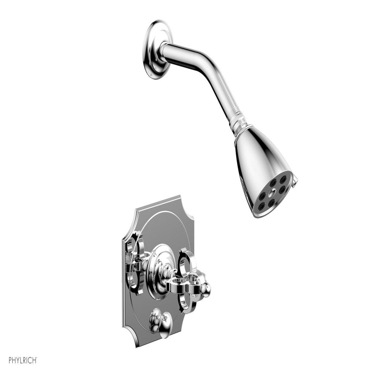 COURONNE Pressure Balance Shower and Diverter Set (Less Spout) 4-474