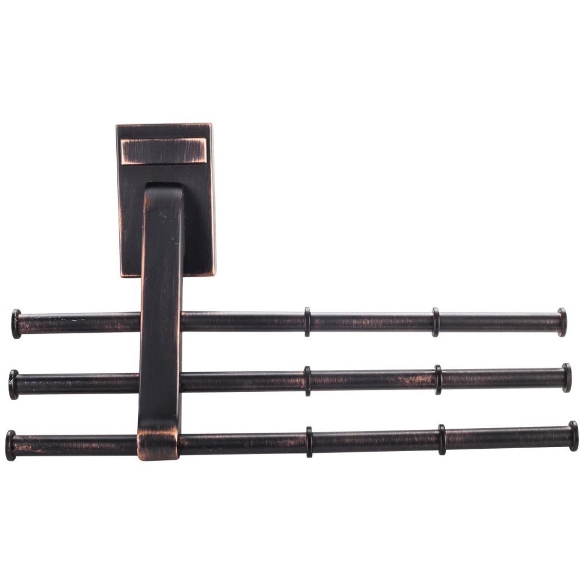 Hardware Resources Screw Mounted Tri-Level Tie Organizer