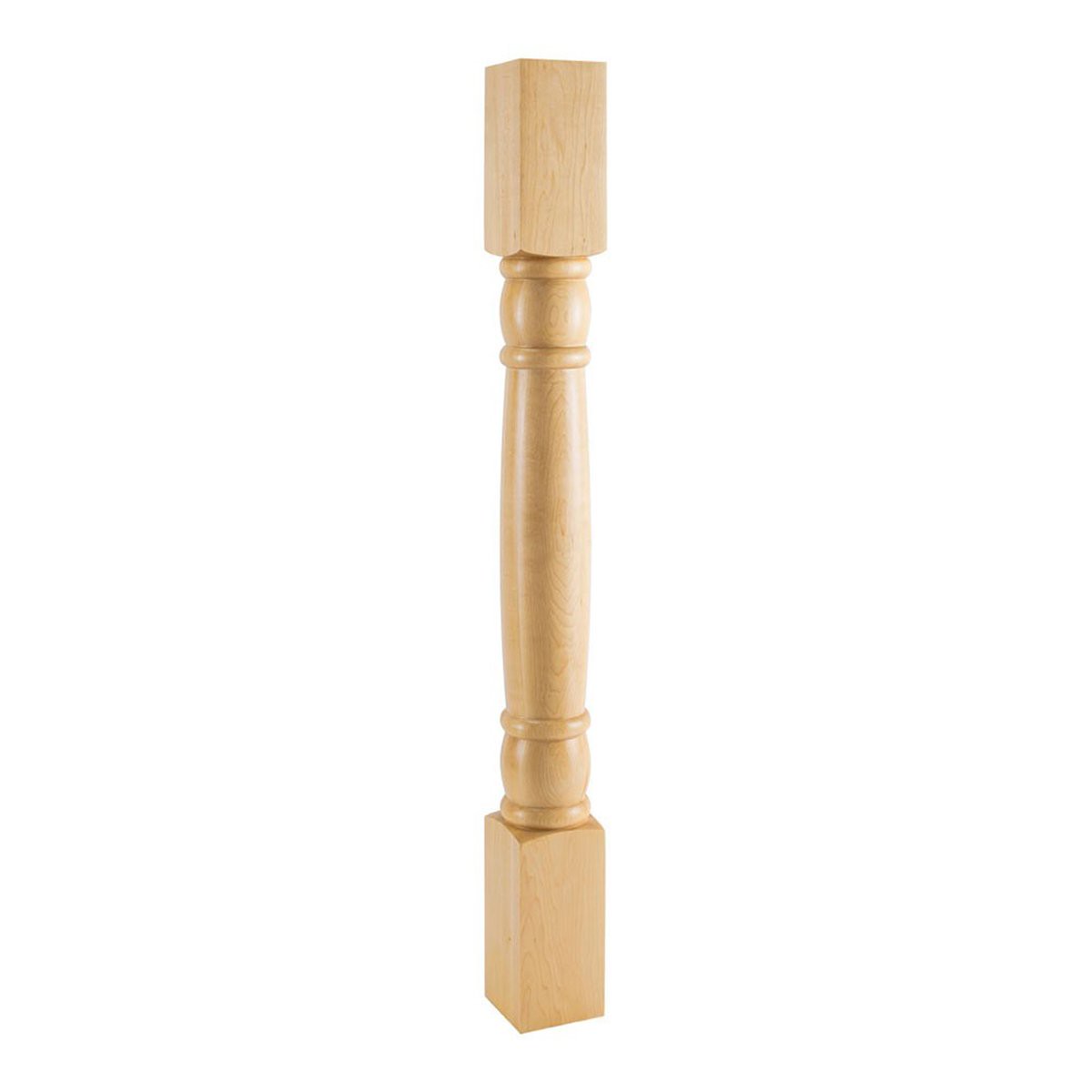 Hardware Resources White Birch Doric Wood Post