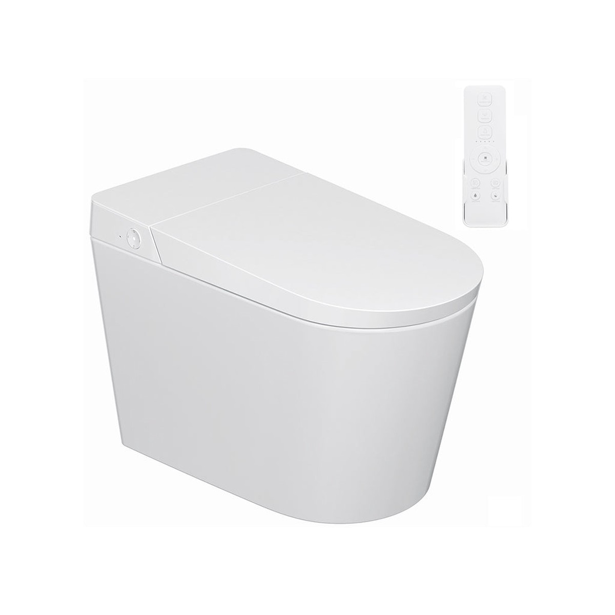 Ikon One Piece Smart Toilets - Floor Mount - 16 Vitreous ChinaGlossy White