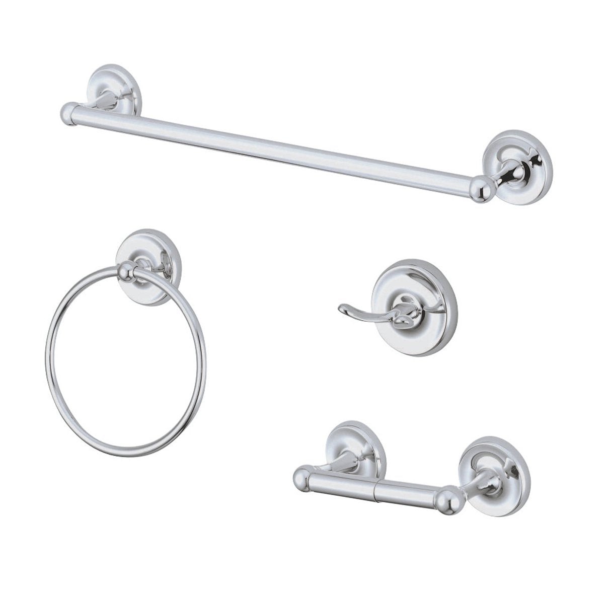 Kingston Brass Victorian 4-Piece Bathroom Accessory Set