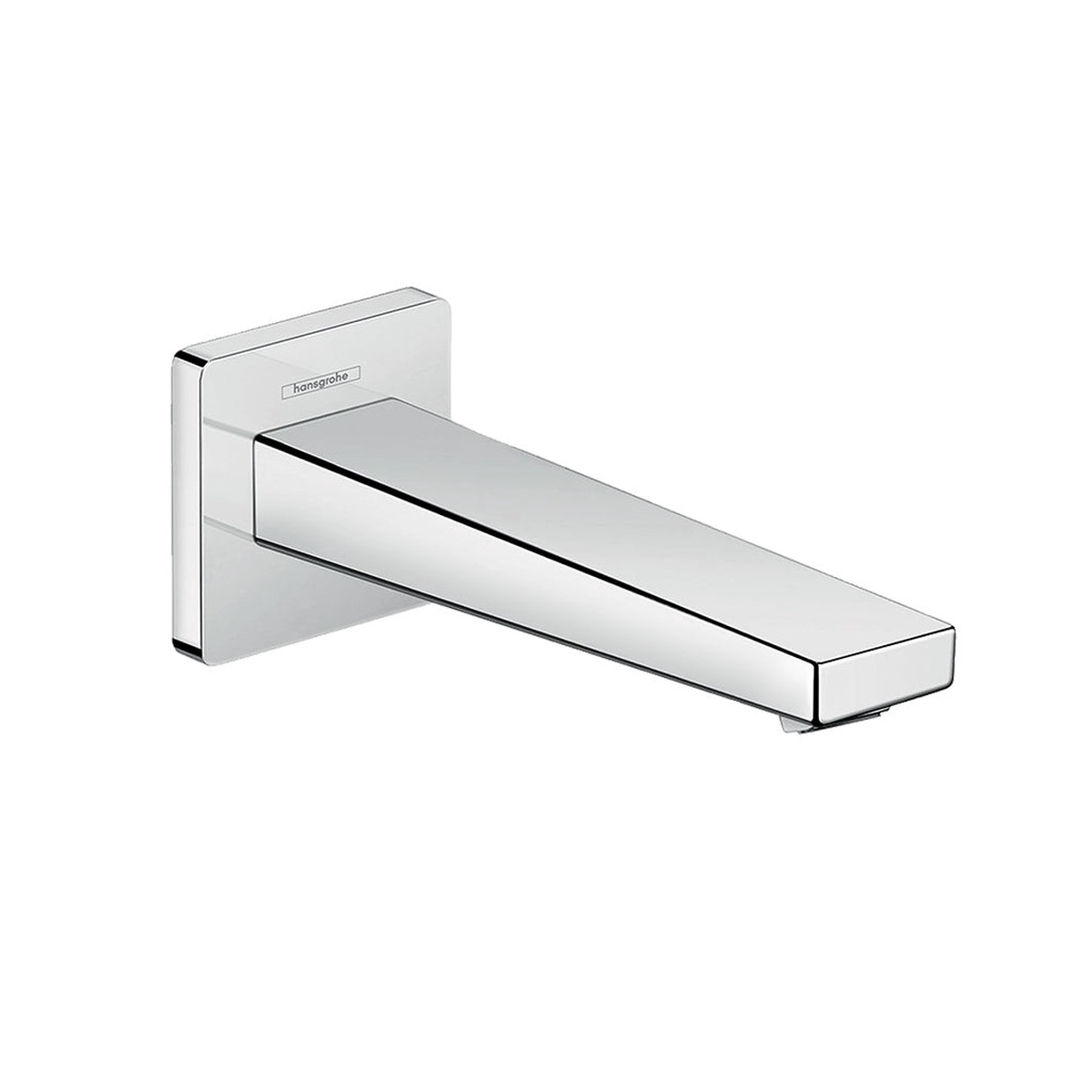 Metropol Tub Spout - Wall Mount - 8 BrassPolished Chrome