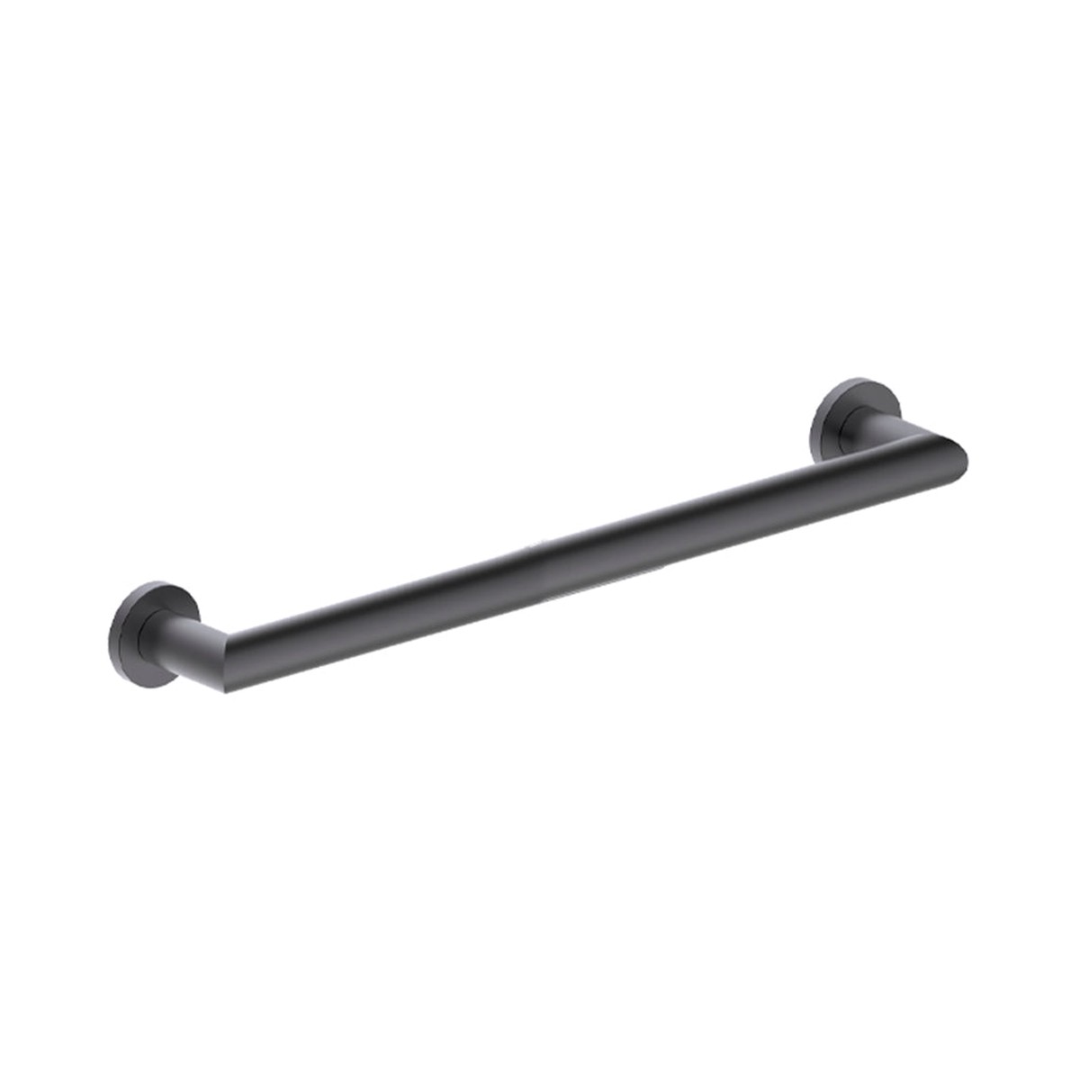 Series 2 Round Grab Bar - Wall Mount - 36 ZincStainless SteelMatt Black