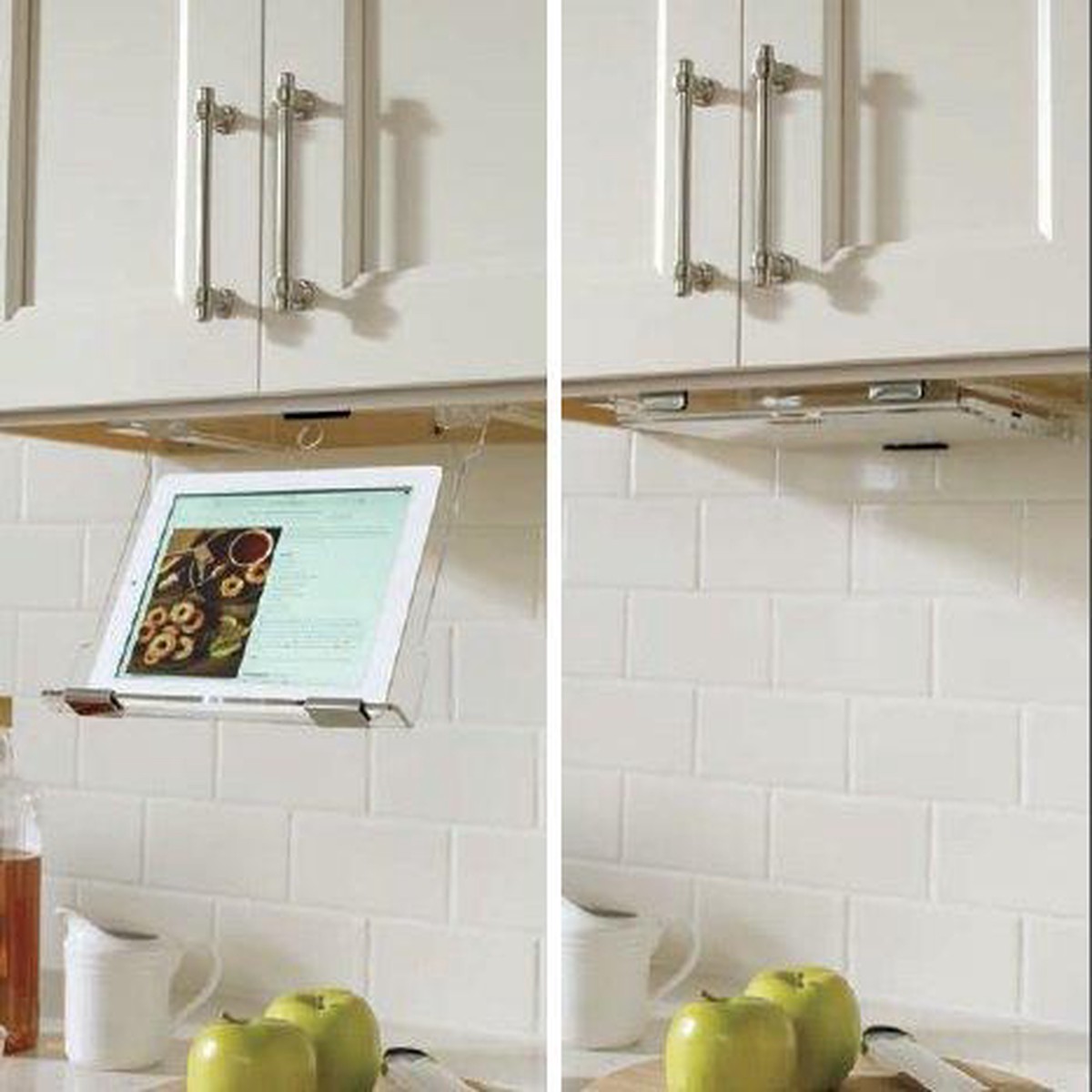 Under Cabinet Tablet Holder