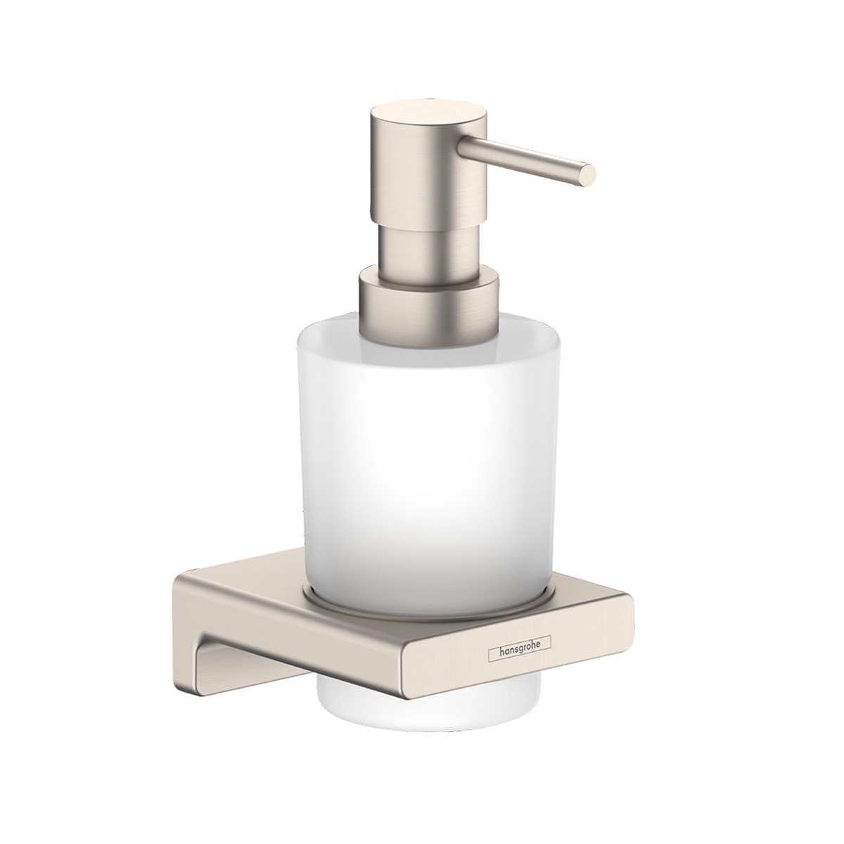 Addstoris Soap Dispenser - Wall Mount - 7 BrassBrushed Nickel