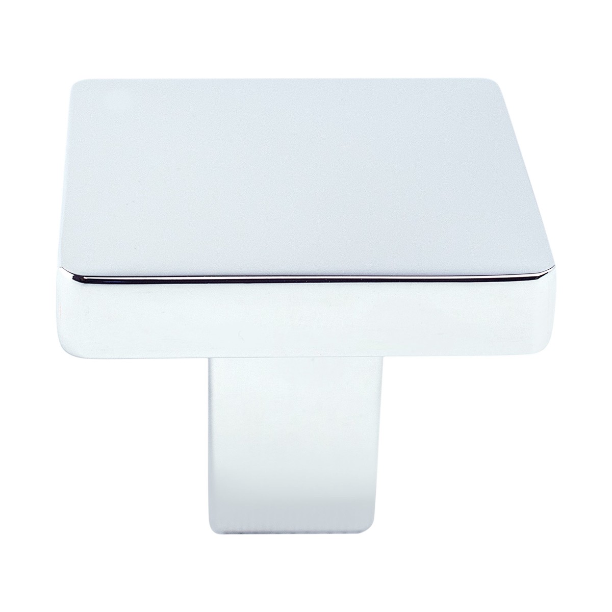 Berenson Contemporary Advantage One Knob in Polished Chrome - Square
