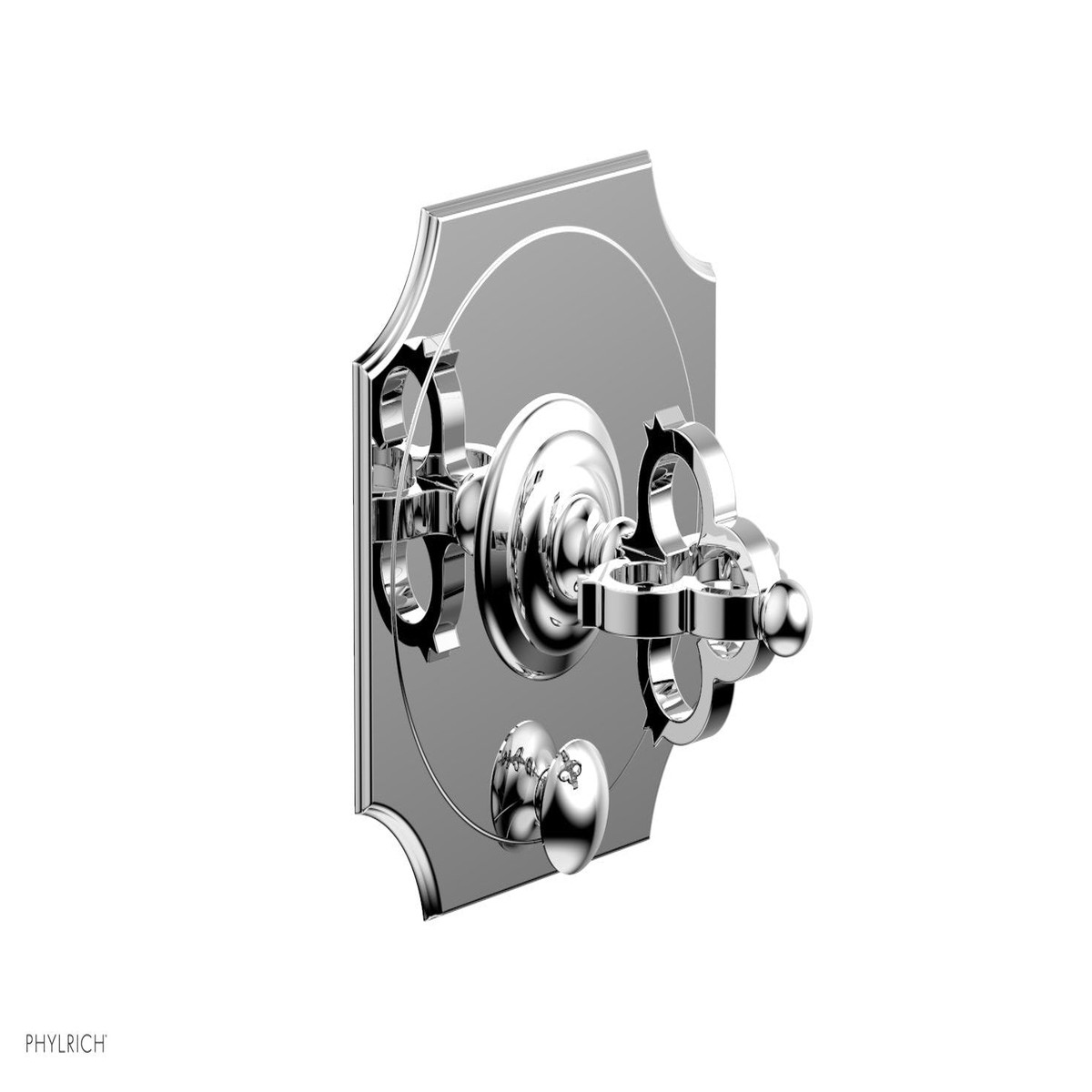 COURONNE Pressure Balance Shower Plate with Diverter and Handle Trim Set 4-473