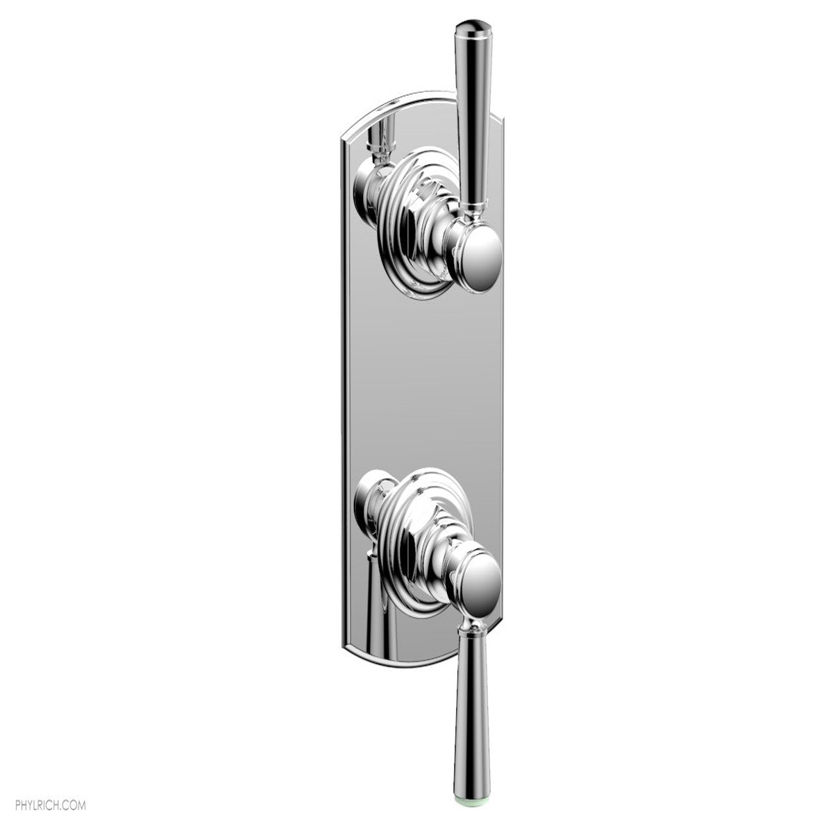 HEX TRADITIONAL 12 Thermostatic Valve with Volume Control or Diverter Lever Handles 4-100