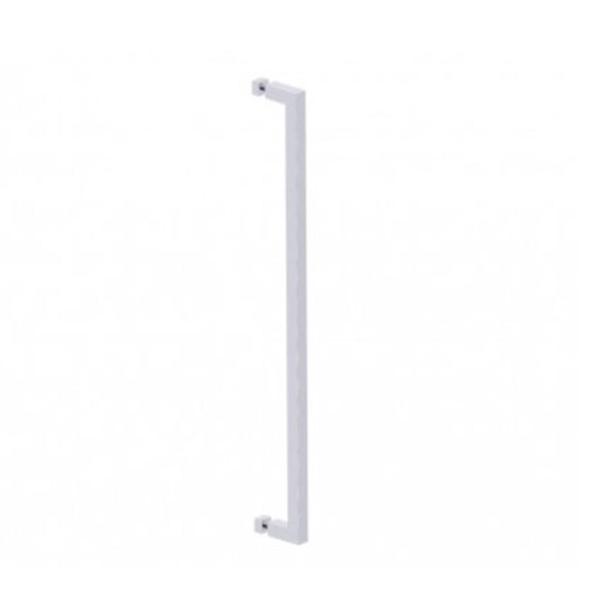 London Single Glass Shower Door Handle - Door Mount - 24 BrassPolished Chrome