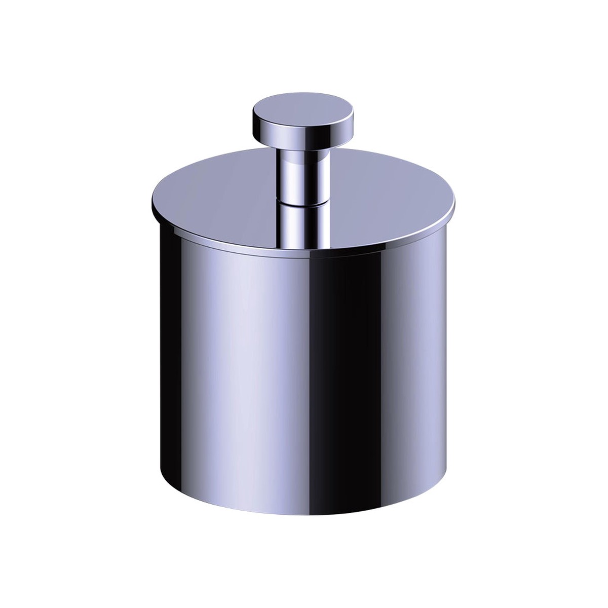 Oslo Small Cotton Box - Free Standing - 5 BrassPolished Chrome