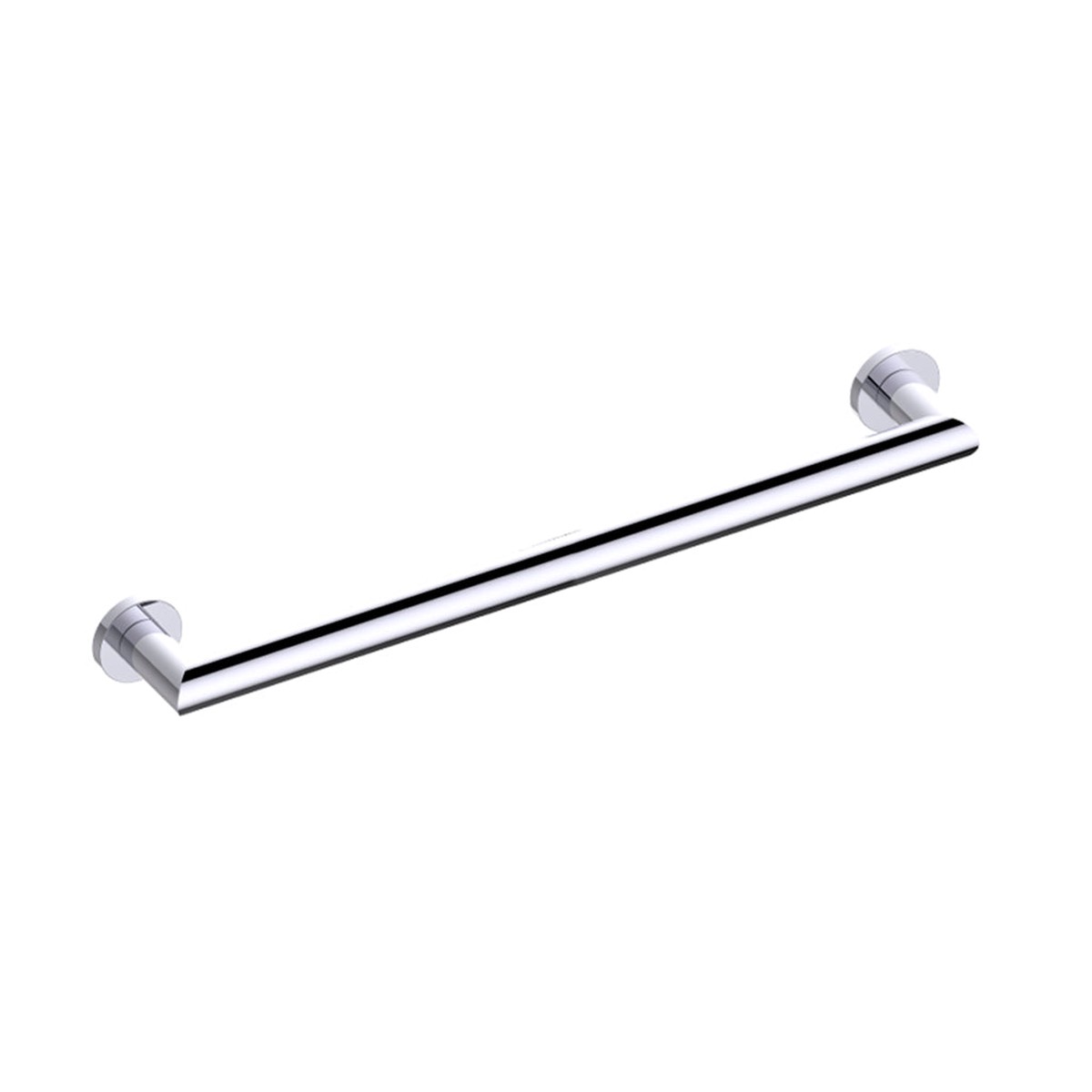 Series 2 Round Grab Bar - Wall Mount - 42 ZincStainless SteelPolished Chrome