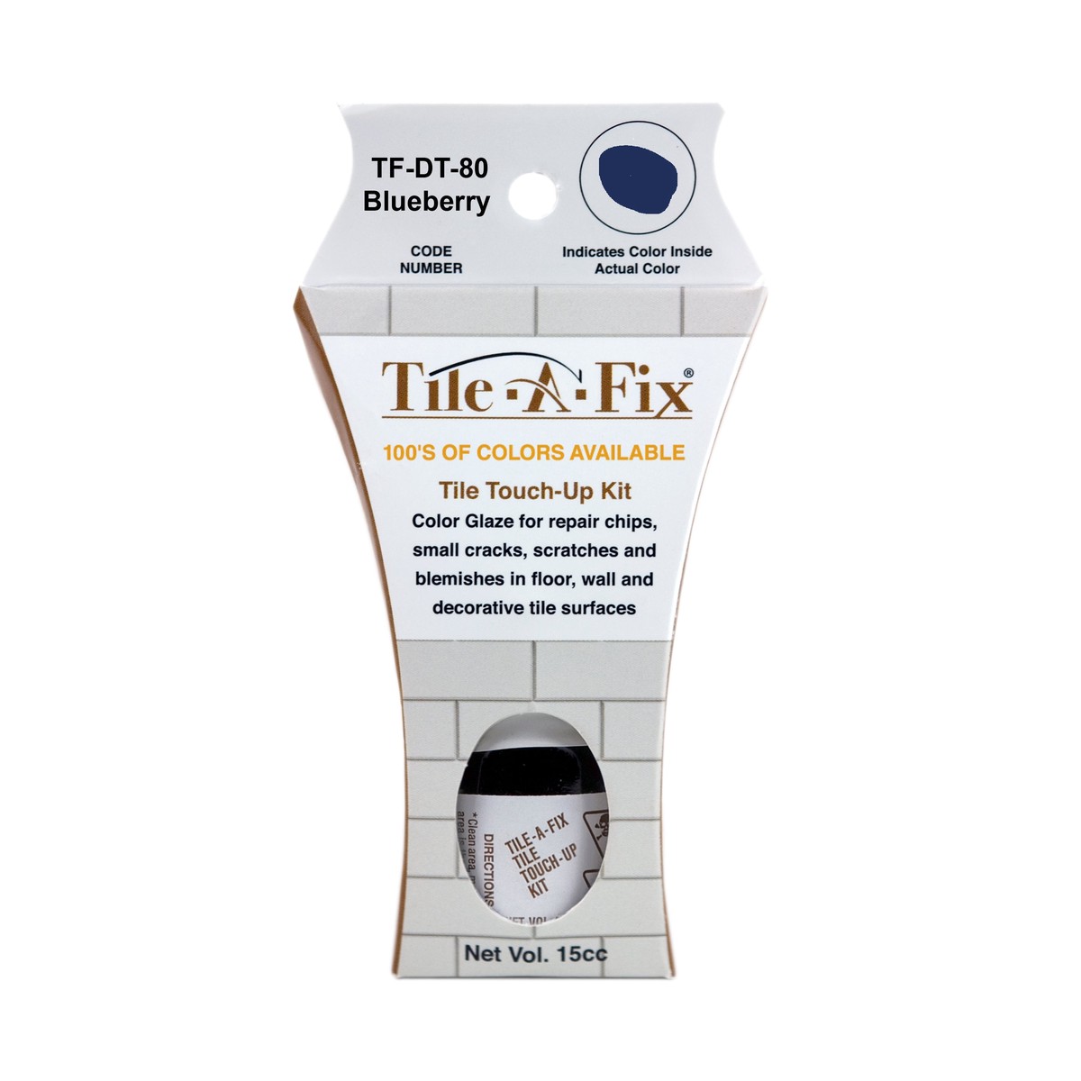 TF-DT-80 Tile-A-Fix Tile Touch Up Repair Glaze - Daltile Blueberry