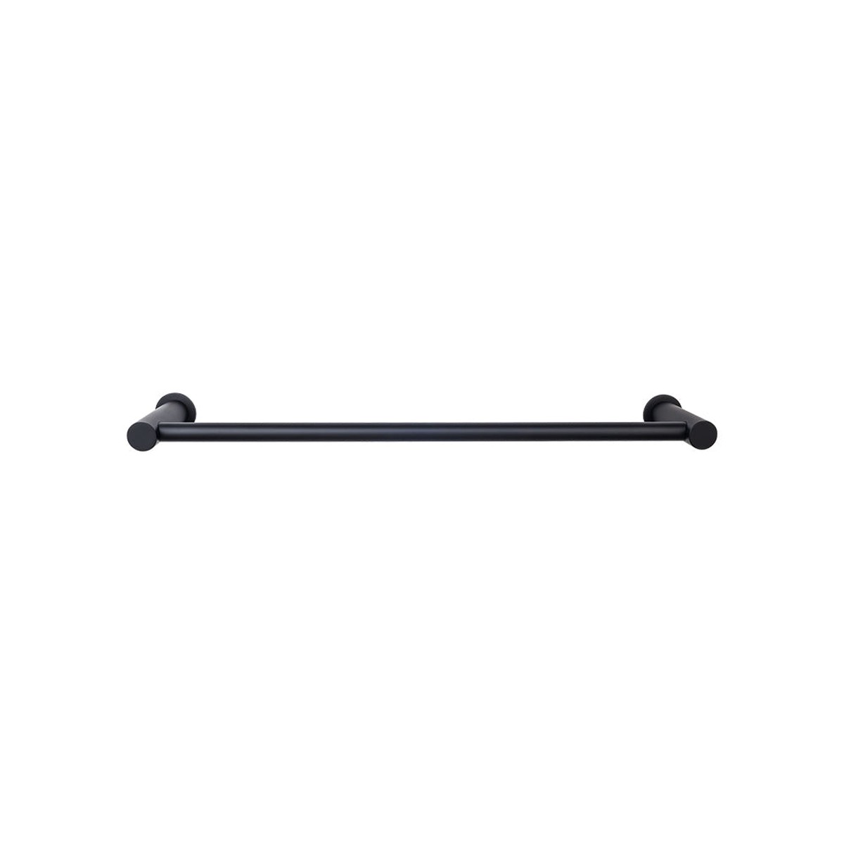 Top Knobs Hopewell Double Towel Bar in Flat Black