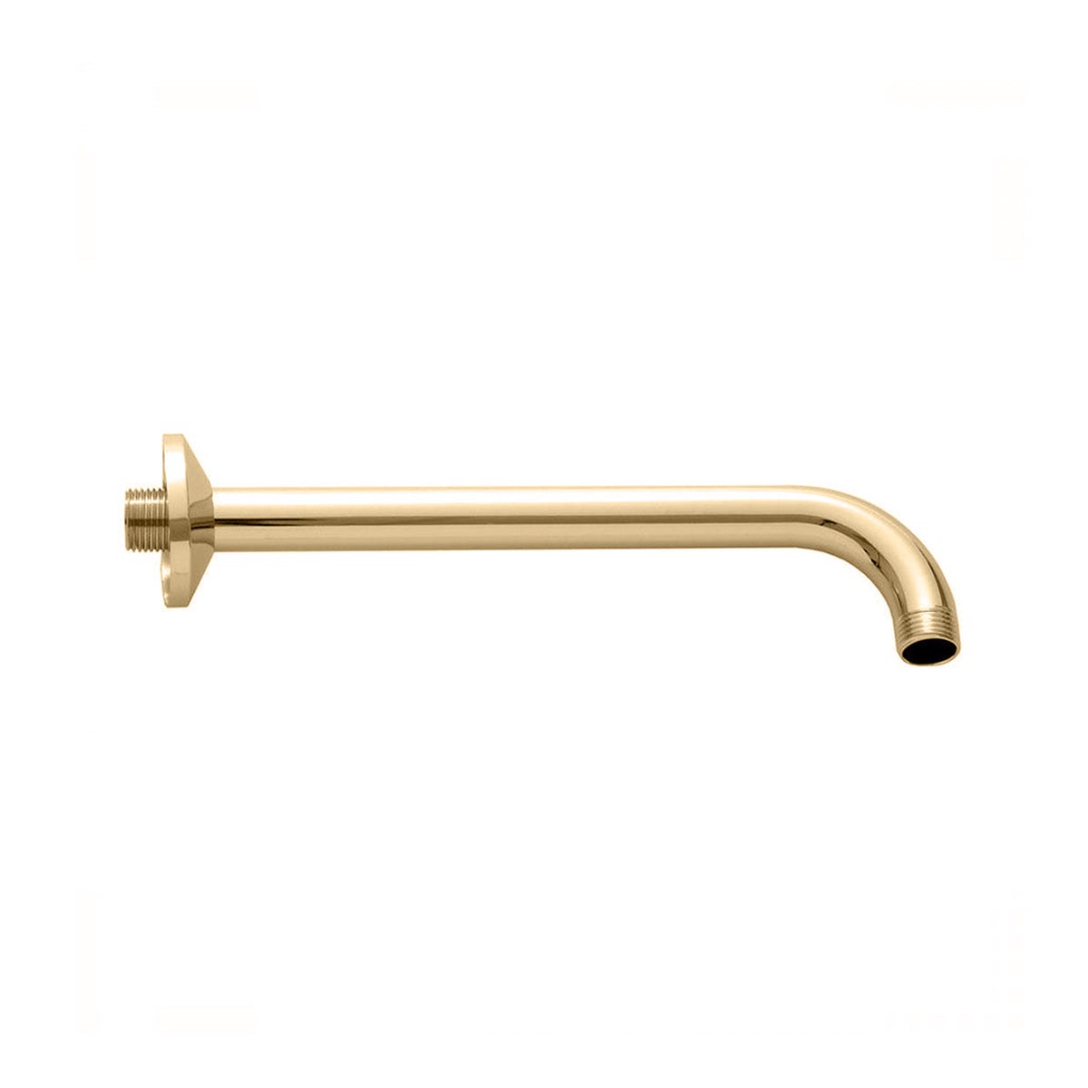 Universal Shower Arm - Wall Mount - 10 BrassSatin Brass
