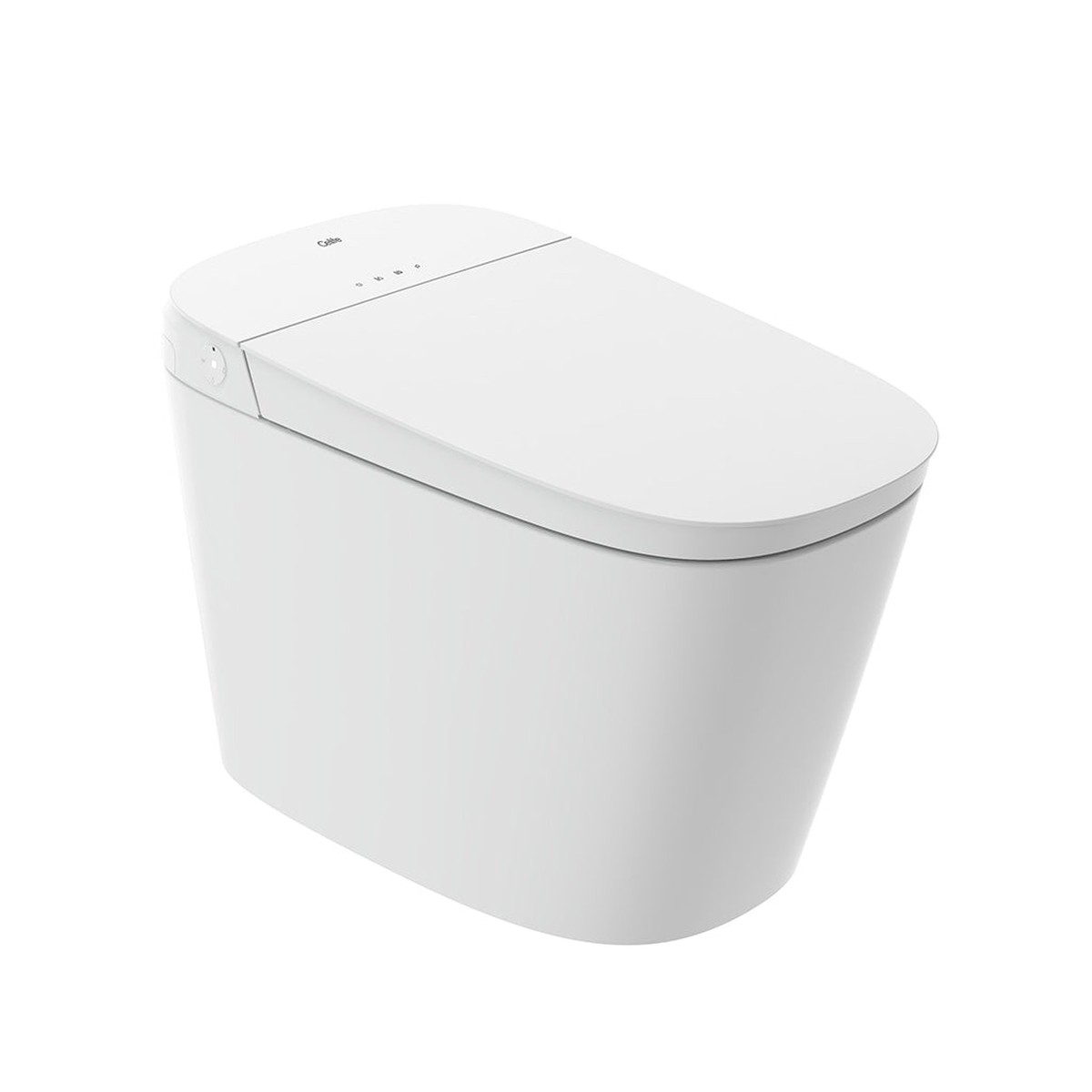 Zenix Elongated Dual Flush Smart Toilets - Floor Mount - 16 Vitreous ChinaGloss White