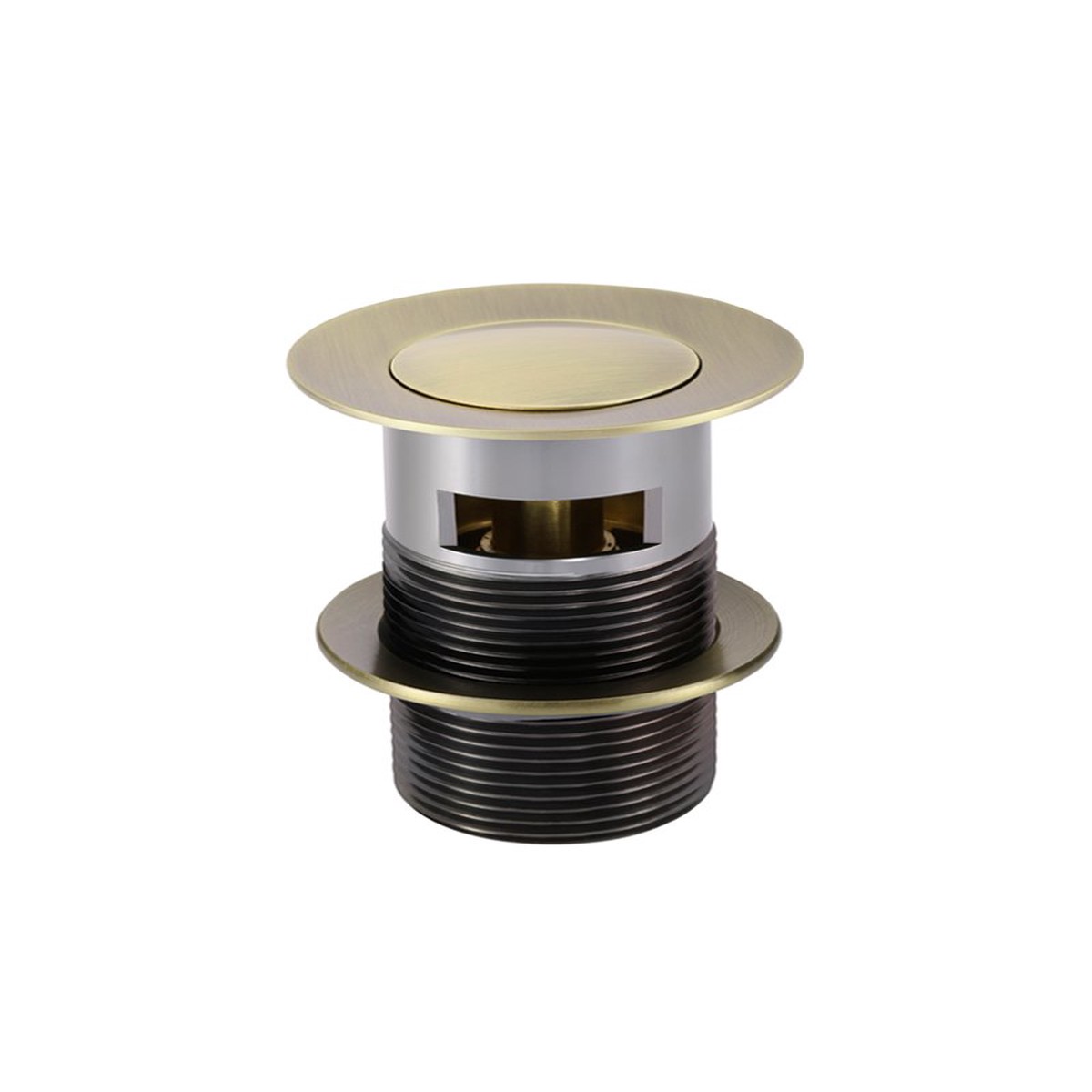 Basin Pop Up Waste 32mm - Overflow Slotted - Tiger Bronze