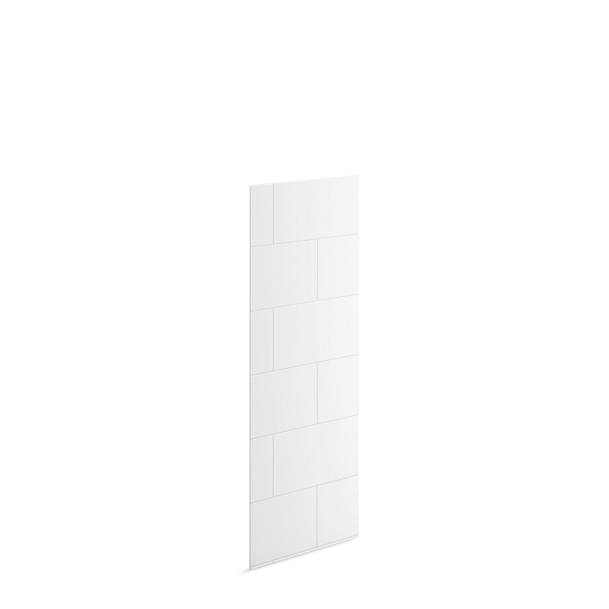 KOHLER K-39425-T07L Stoneridge 72 x 30 left bathshower end wall with large block design