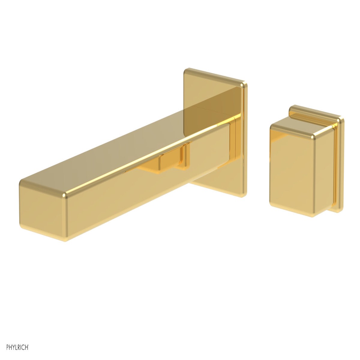 MIX - Single Handle Wall Lavatory Set - Cube Handle 290-20
