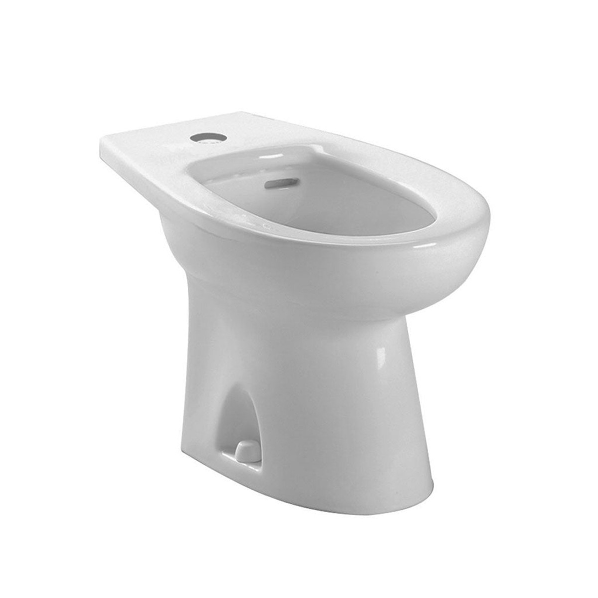 Piedmont Bidet - Floor Mount - 14 Vitreous chinaCotton