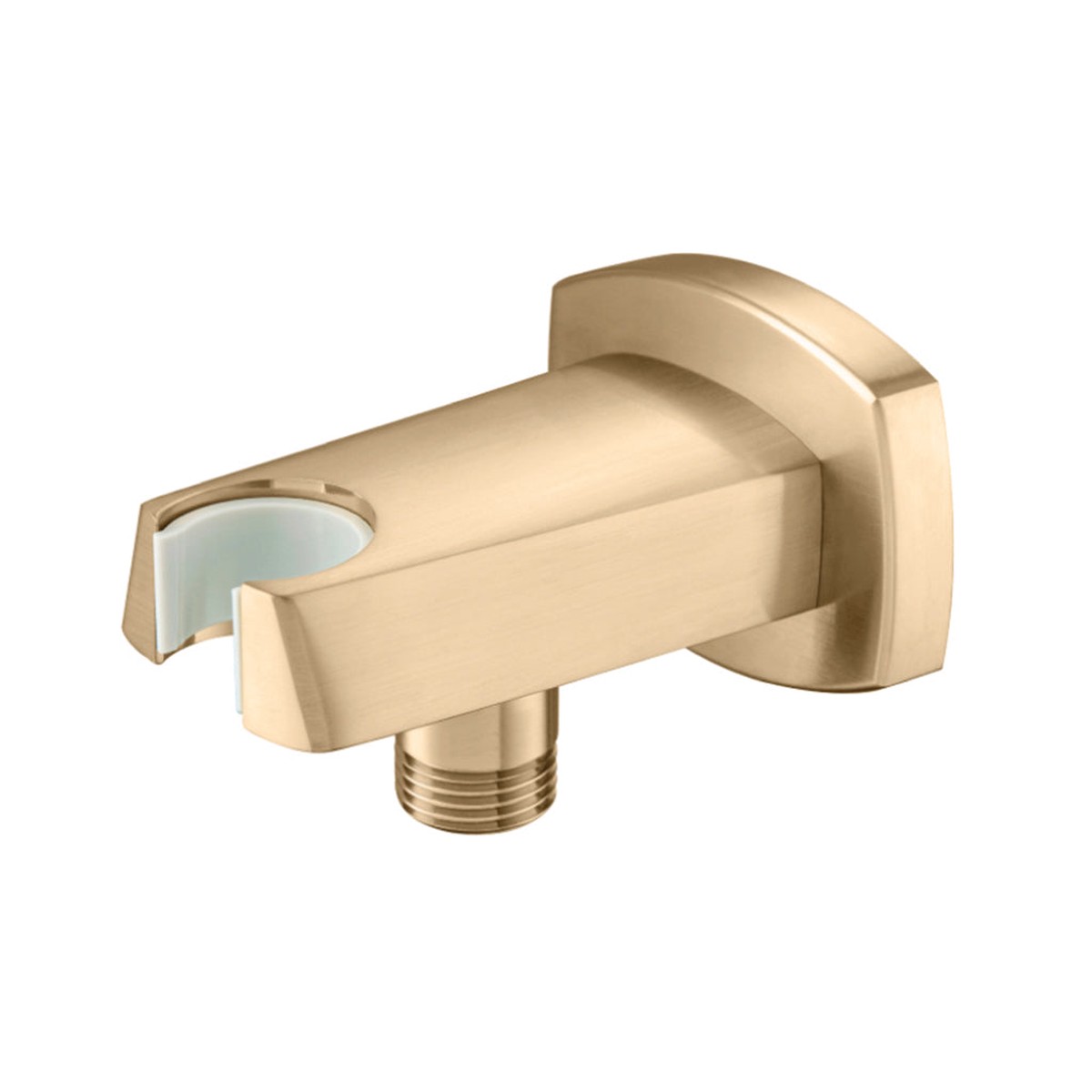 Serie 240 Hand Shower Holder Connector - Wall Mount - 3 BrassBrushed Bronze