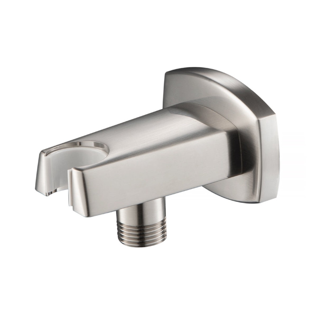 Serie 240 Hand Shower Holder Connector - Wall Mount - 3 BrassBrushed Nickel