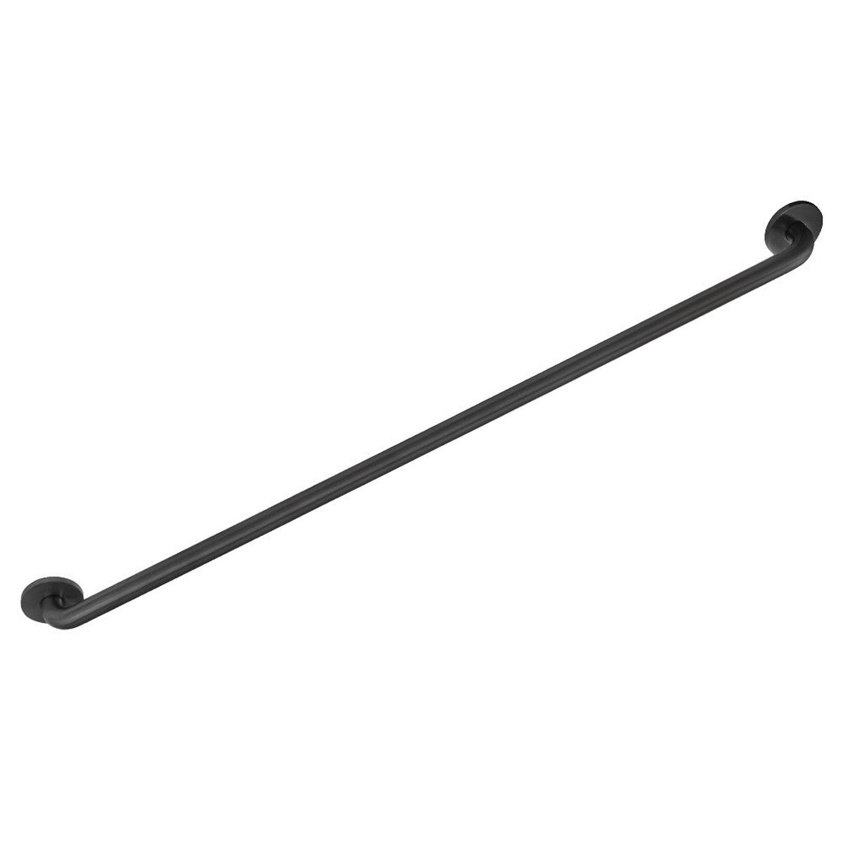 Silver Sage 48 Brass ADA Grab Bar in Matte Black