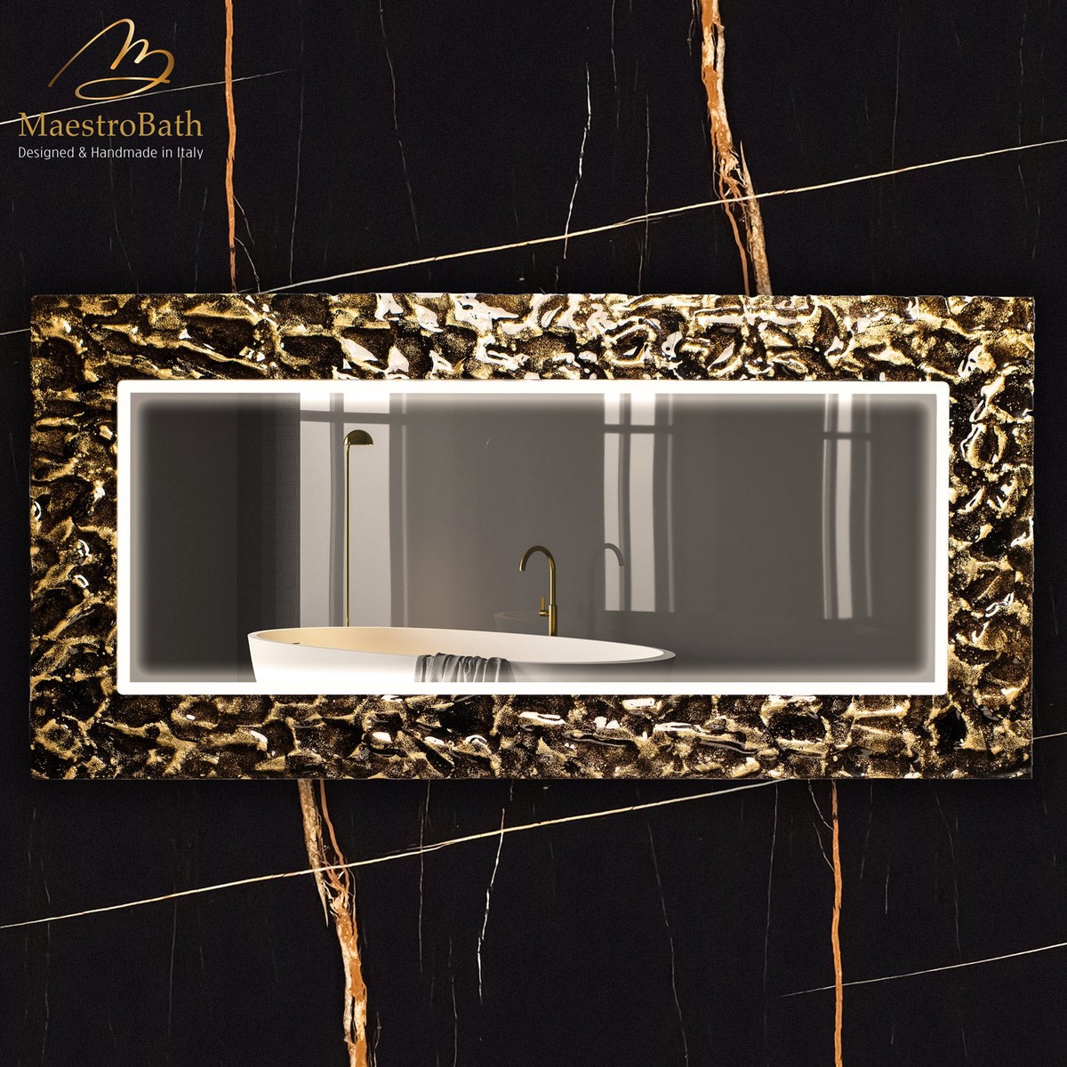 Lucent Luxury LED Lighted Mirror