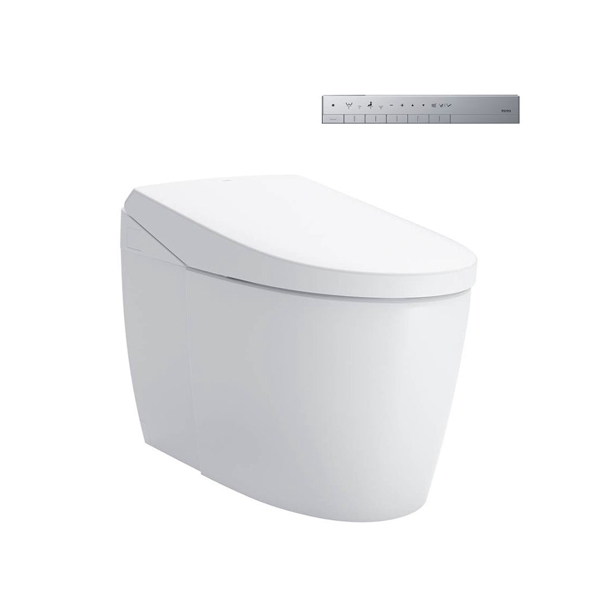 Neorest AS Elongated Dual Flush One Piece Toilet with Smart Bidet Seat- Floor Mount - 16 Vitreous ChinaCotton