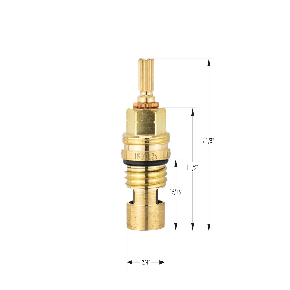 20 Point Stem Cold 12 Replacement Cartridge (Years 1991-2000) - Cold VB1001CNL