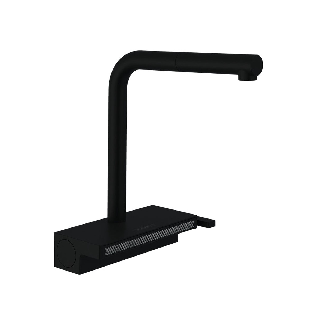 Aquno Select Pull Out Kitchen Faucet - Single Hole - 8 BrassMatt Black