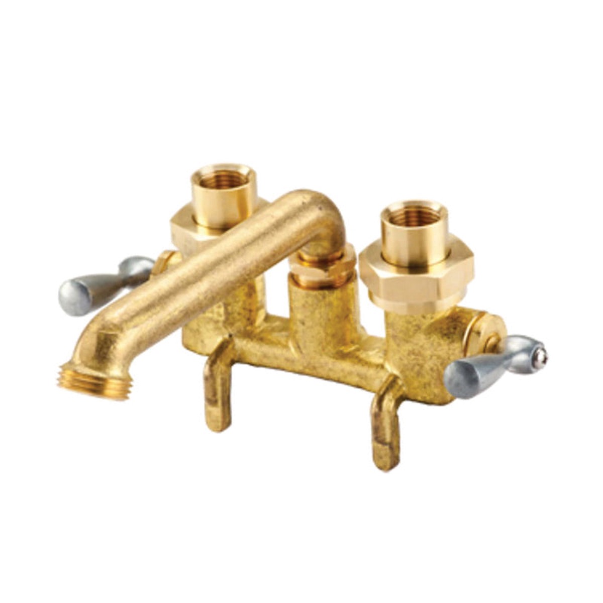 Gerber 49-530 Combination Laundry Faucet 22 gpm 5-38 in Reach 1-78 in H Spout 12 in IPS Connection