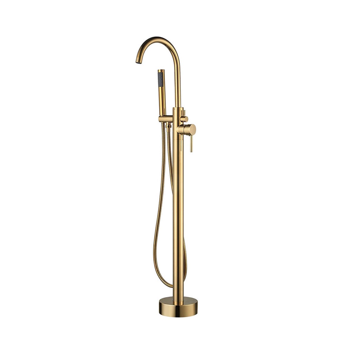 Metro Tub Faucet - Free Standing - 46 BrassSatin Brass