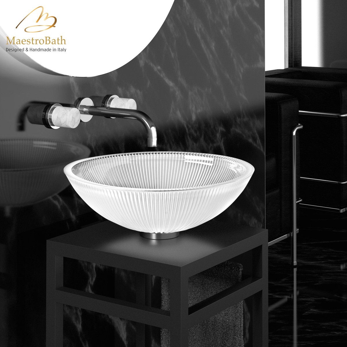 Velare Luxury Round Vessel Sink