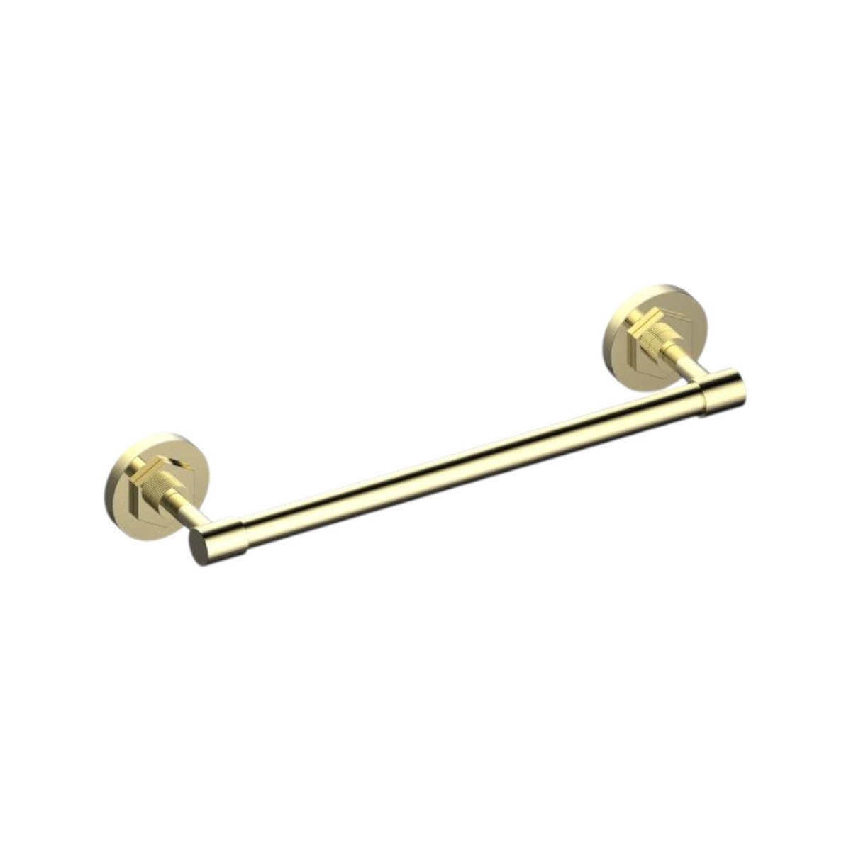 Windsor Single Towel Bar - Wall Mount - 18 BrassUnlacquered Brass