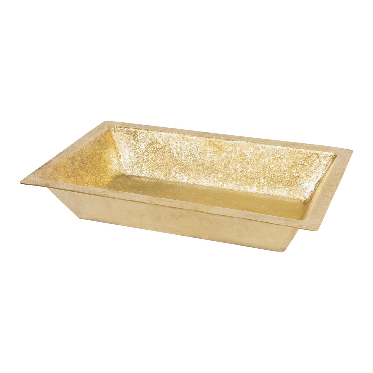 22 x 14 Brass Heavy Gauge Bathroom Sink