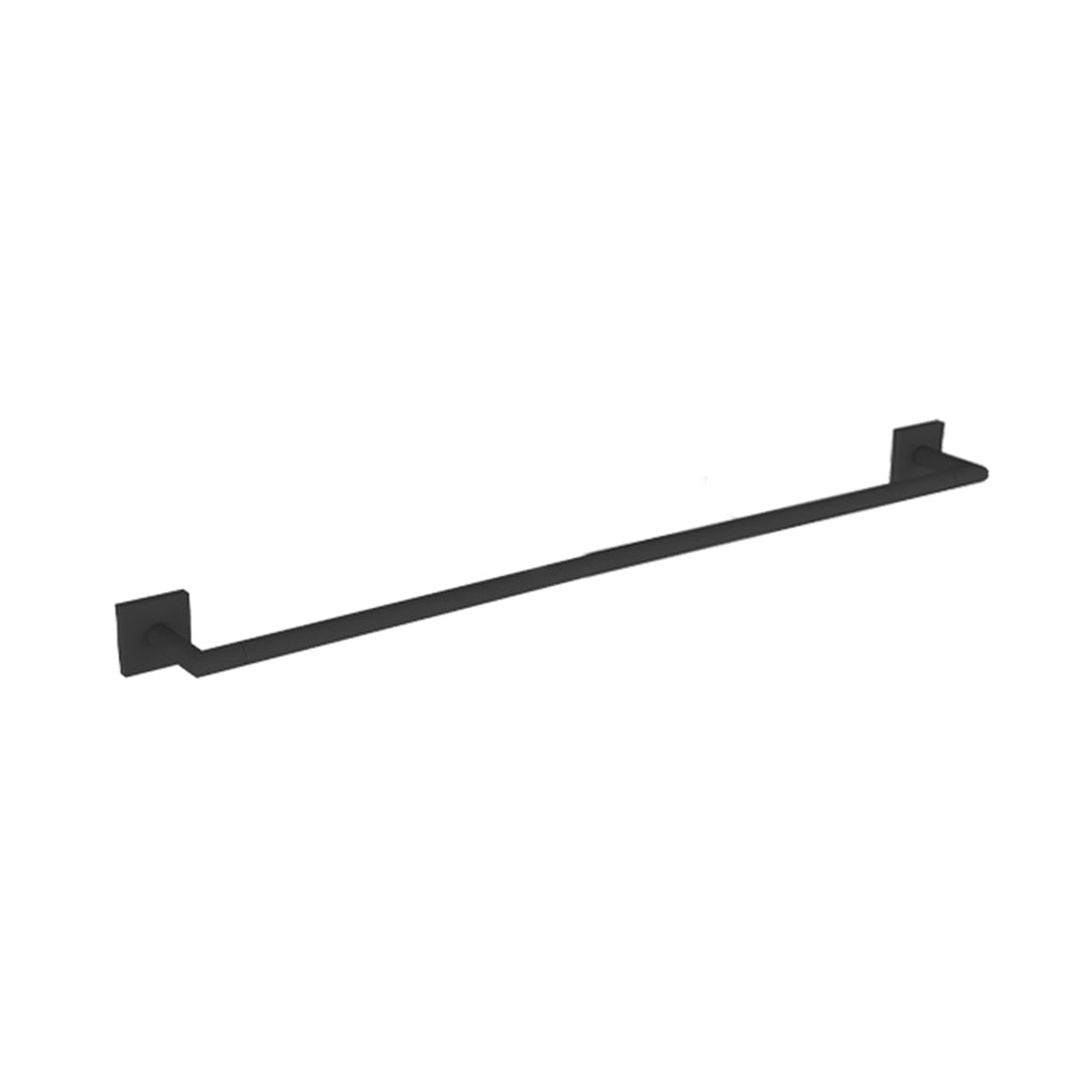 Atlanta Single Towel Bar - Wall Mount - 30 ZincMatt Black