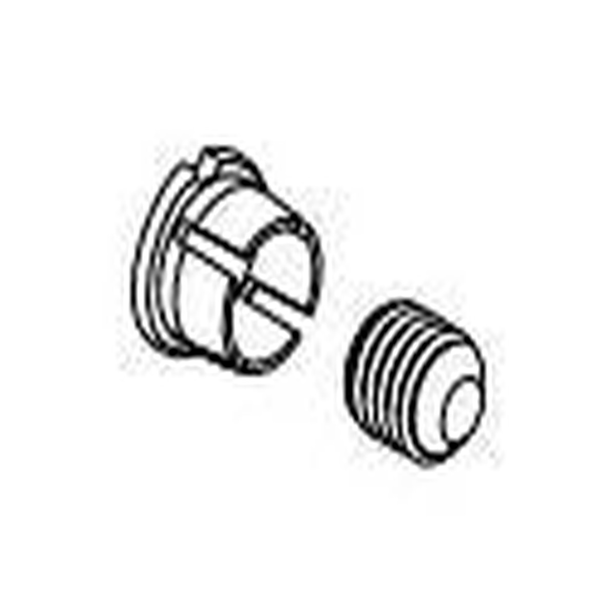 Brizo Litze RP64072SL Set Screw and Button