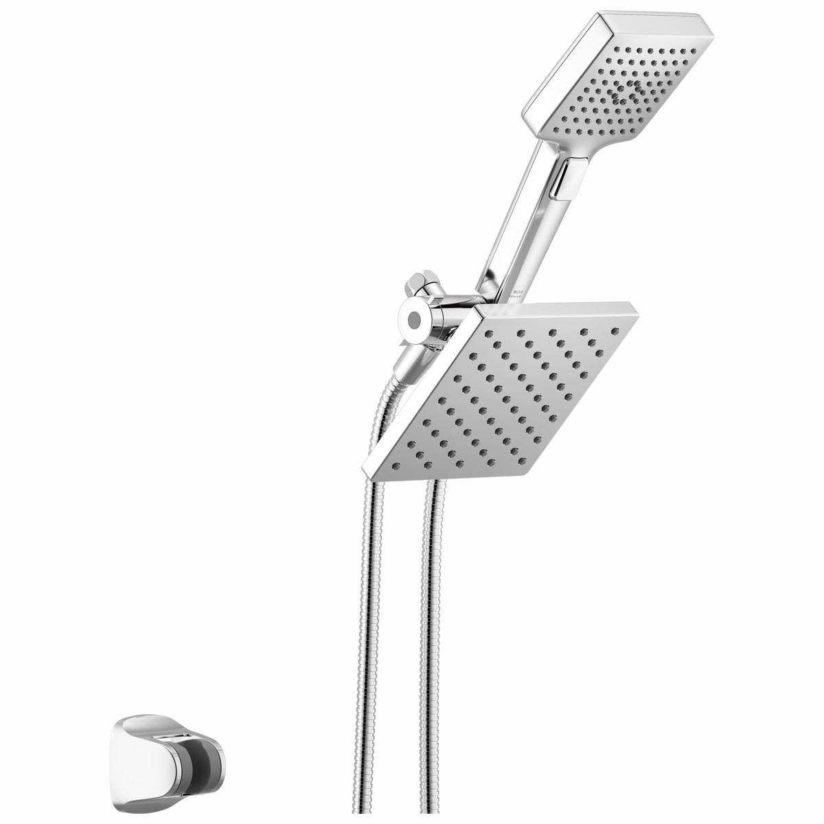 Delta Universal Showering Components 75755 5-Setting Two-in-One Combination Shower with Additional Mount