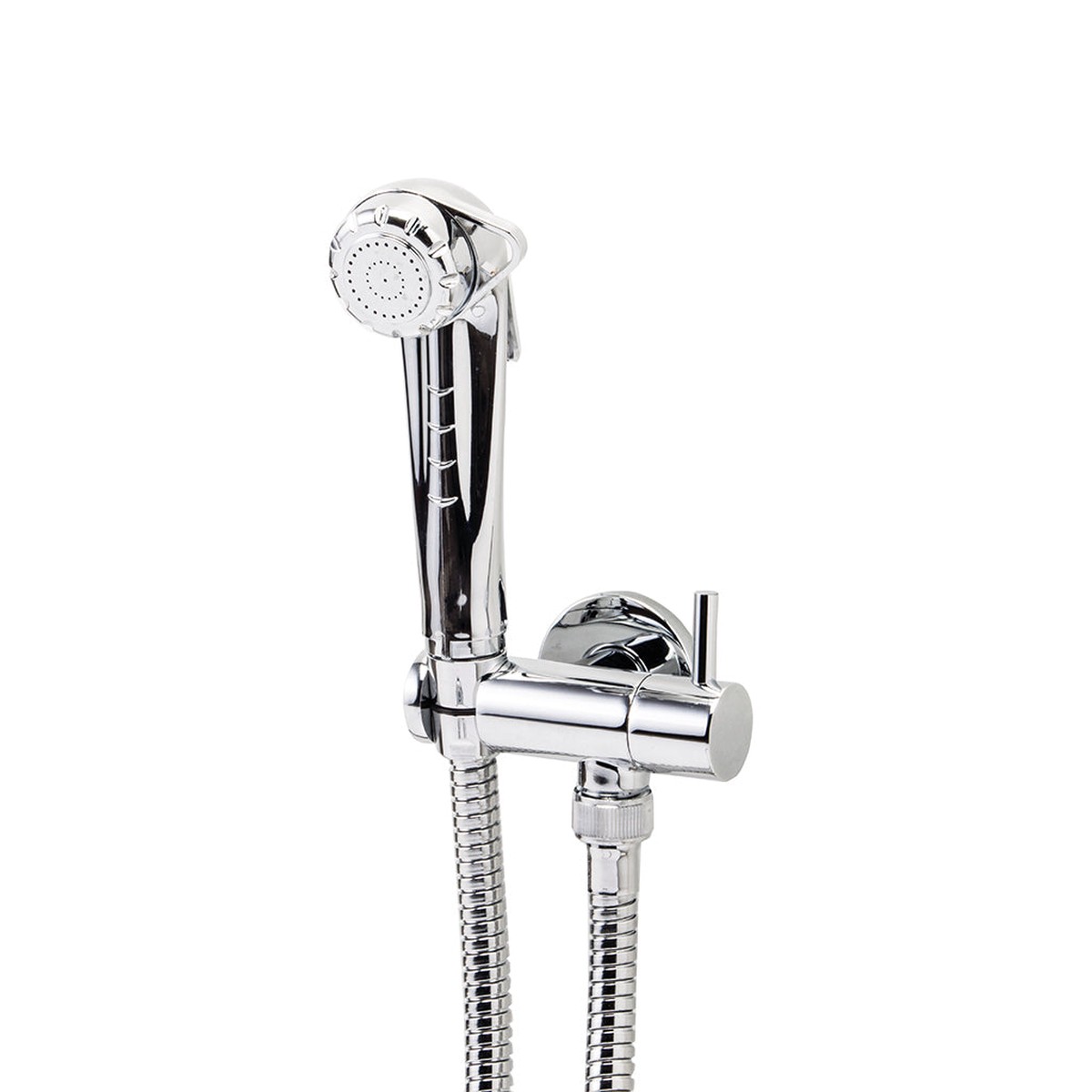 Theo City Bidet Shower - Wall Mount - 4 BrassPolished Chrome
