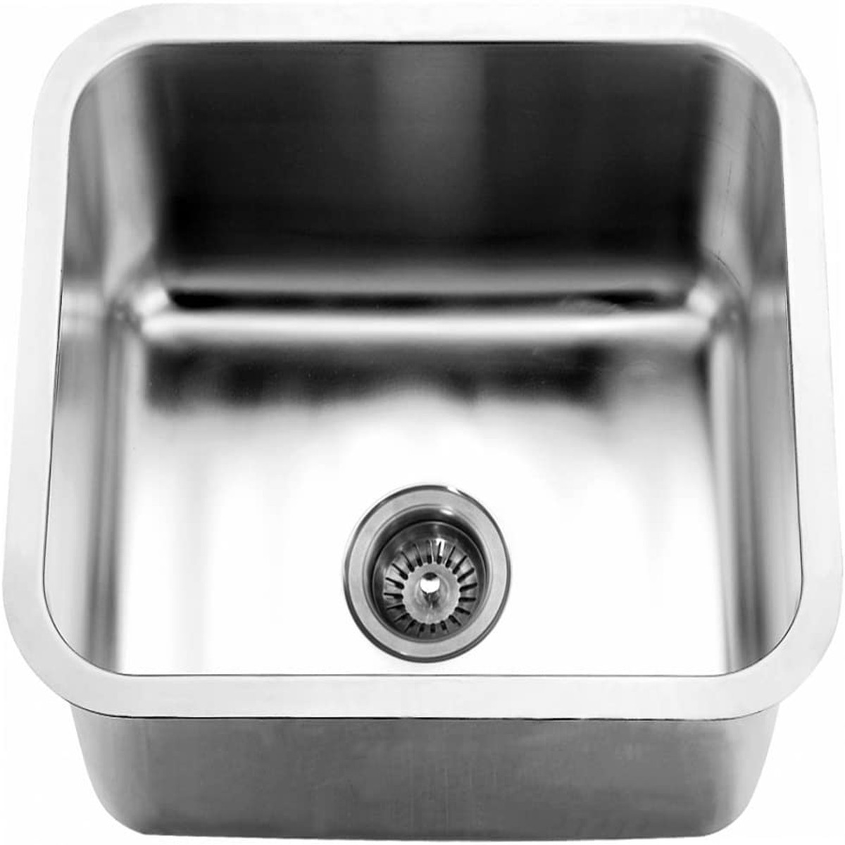 20 Single Bowl 16 Gauge Undermount Stainless Steel Kitchen Sink