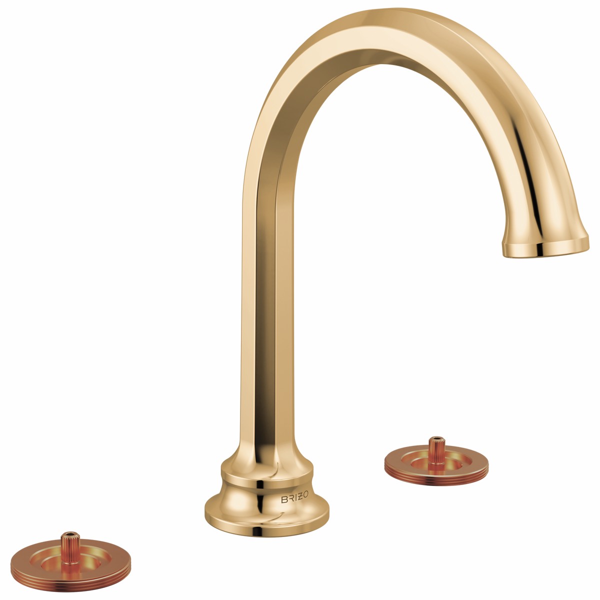 Brizo Beauclere 65365LF Widespread Lavatory Faucet with Arc Spout - Less Handles 12 GPM