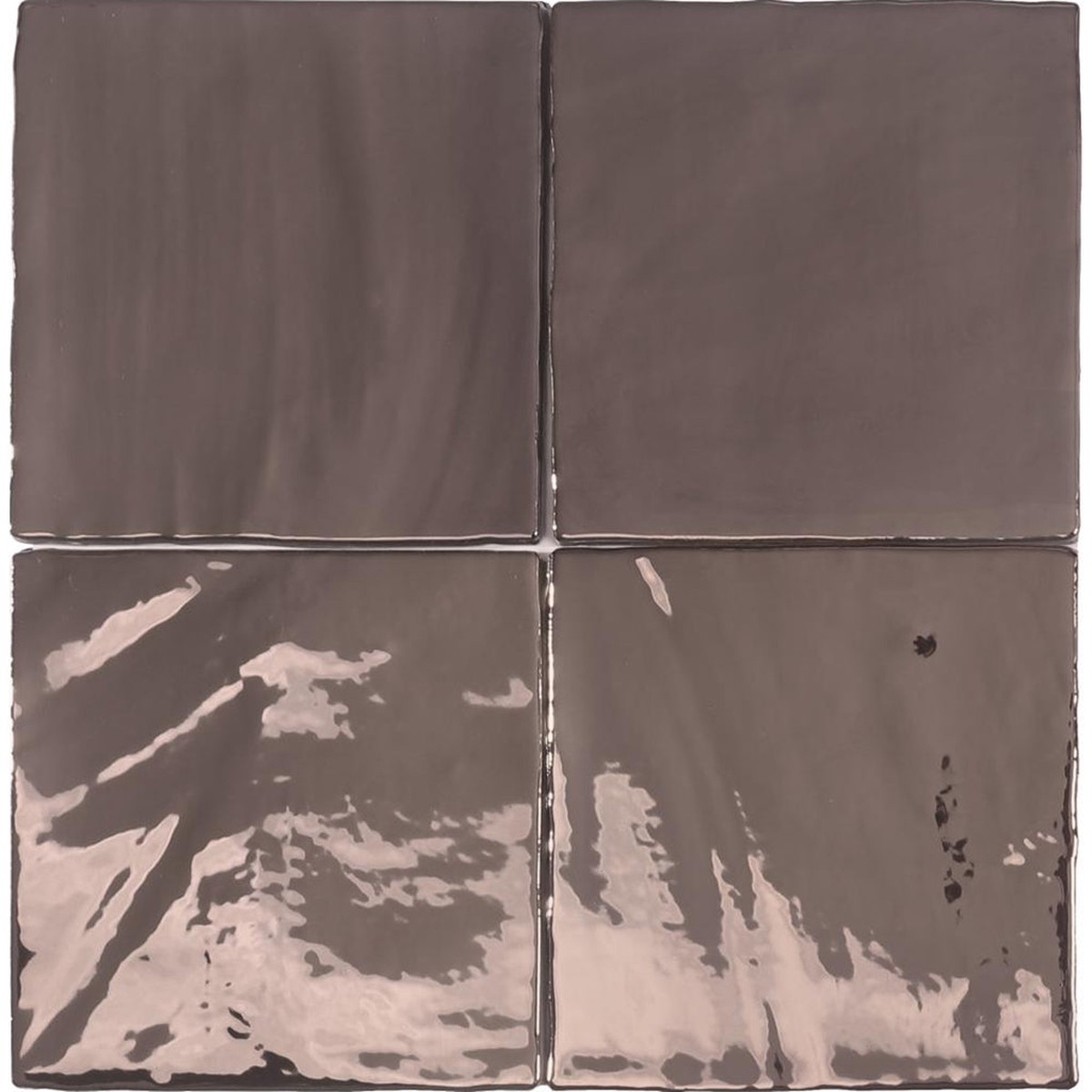 Tabarca Wall Tile - Wall Mount - 59 x 59 CeramicGloss Copper